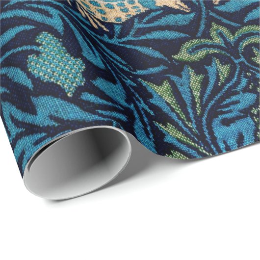 William Morris bird art Cadeaupapier (Rol Hoek)