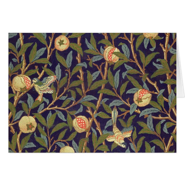 William Morris Bird en Pomegranate (Voorkant Horizontaal)