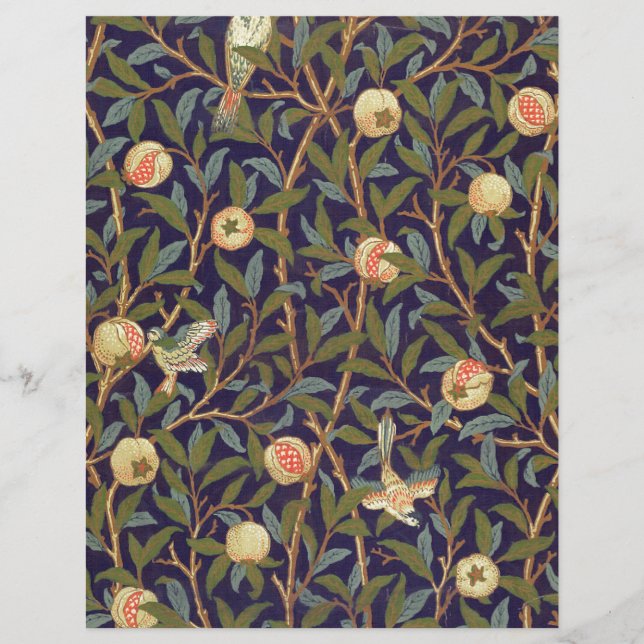 William Morris Bird en Pomegranate (Voorkant)