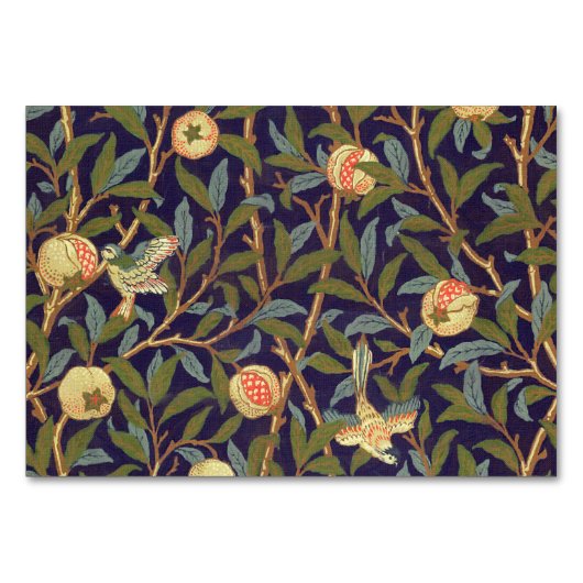 William Morris Bird en Pomegranate Art Kaart (Voorkant)