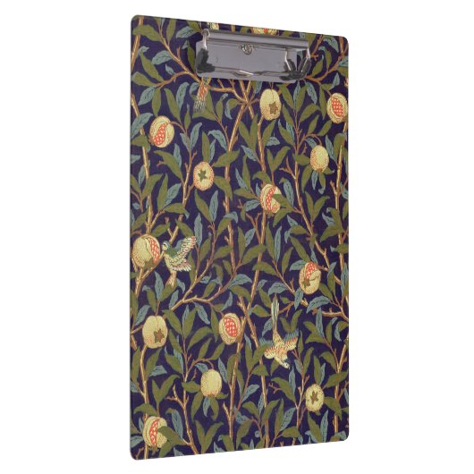 William Morris Bird en Pomegranate  Art Klembord (Rechts)
