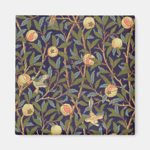 William Morris Bird en Pomegranate  Art Magneet