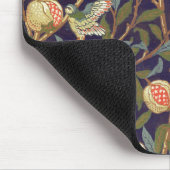 William Morris Bird en Pomegranate  Art Muismat (Hoek)