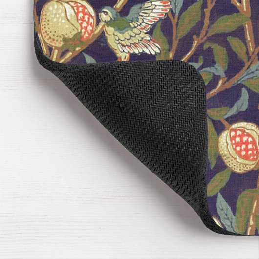 William Morris Bird en Pomegranate  Art Muismat (Hoek)