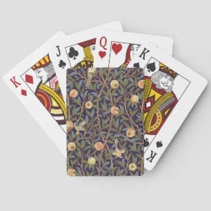 William Morris Bird en Pomegranate Art Pokerkaarten