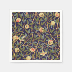 William Morris Bird en Pomegranate Art Servetten