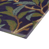 William Morris Bird en Pomegranate  Art Snijplank (Hoek)