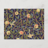William Morris Bird en Pomegranate Briefkaart (Voorkant)