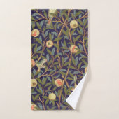William Morris Bird en Pomegranate  Floral Bad Handdoek (Handdoek)