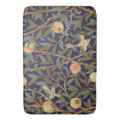 William Morris Bird en Pomegranate  Floral Badmat (Voorkant Verticaal)