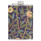 William Morris Bird en Pomegranate  Floral Heupfles (Voorkant)