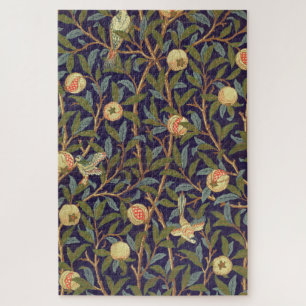 William Morris Bird en Pomegranate Floral Legpuzzel