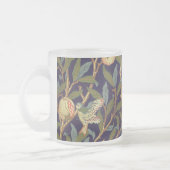 William Morris Bird en Pomegranate  Floral Matglas Koffiemok (Links)