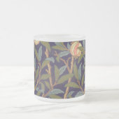 William Morris Bird en Pomegranate  Floral Matglas Koffiemok (Center)