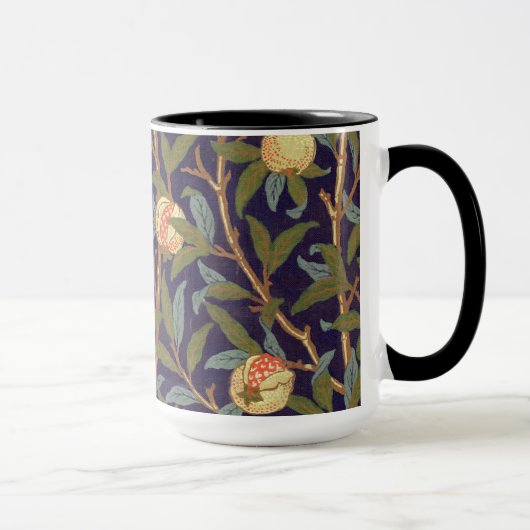 William Morris Bird en Pomegranate Floral Mok (Rechts)