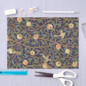 William Morris Bird en Pomegranate  Floral Tissuepapier (Craft)