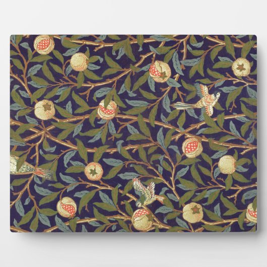 William Morris Bird en Pomegranate Fotoplaat (Voorkant)