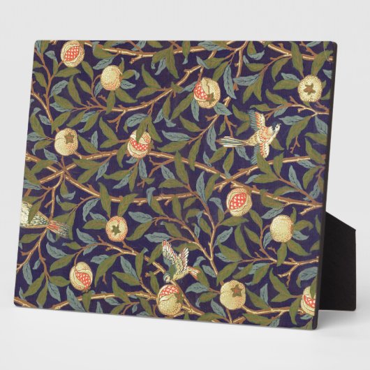 William Morris Bird en Pomegranate Fotoplaat (Zijkant)