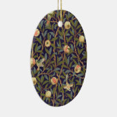 William Morris Bird en Pomegranate Keramisch Ornament (Rechts)