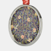 William Morris Bird en Pomegranate Metalen Ornament (Links)