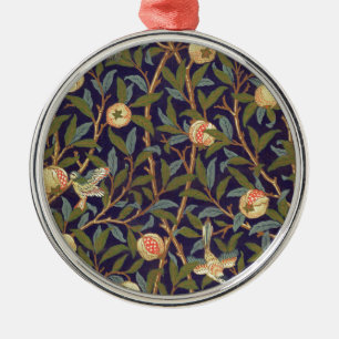 William Morris Bird en Pomegranate Metalen Ornament