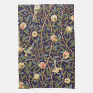 William Morris Bird en Pomegranate Theedoek