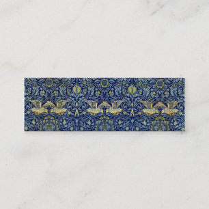 William Morris Bird Pattern Mini Visitekaartje