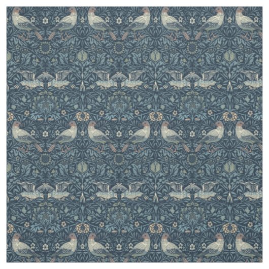 William Morris  Bird Pattern Stof (Swatch)