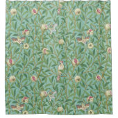William Morris "Bird & Pomegranate" 3. Douchegordijn (Voorkant)