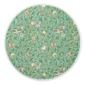 William Morris "Bird & Pomegranate" 3. Keramische Knop (Voorkant)