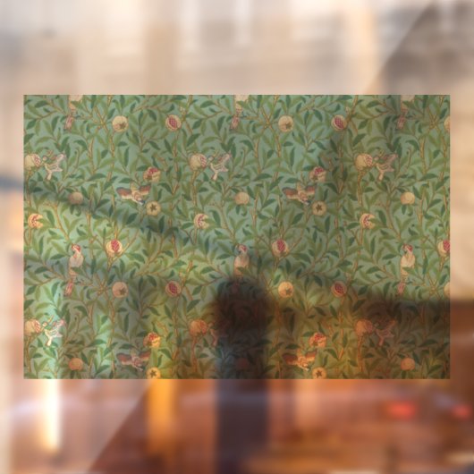 William Morris "Bird & Pomegranate" 3. Raamsticker (Vel 2)