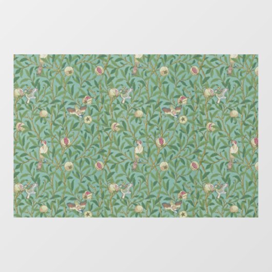 William Morris "Bird & Pomegranate" 3. Raamsticker (Vel)