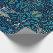 William Morris Birds Art Nouveau Floral Pattern Cadeaupapier (Hoek)