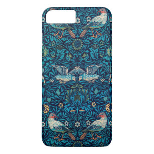 William Morris Birds Art Nouveau Floral Pattern iPhone 8/7 Plus Hoesje