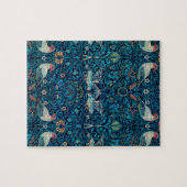 William Morris Birds Art Nouveau Floral Pattern Legpuzzel (Horizontaal)