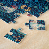William Morris Birds Art Nouveau Floral Pattern Legpuzzel (Zijkant)