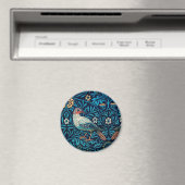 William Morris Birds Art Nouveau Floral Pattern Magneet (Insitu (Vaatwasser))
