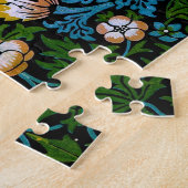William Morris Birds Bloemen Aardbeien Fine Legpuzzel (Zijkant)