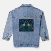  William Morris Birds,  Denim Jacket (Achterkant)