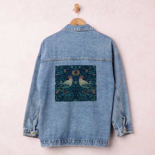  William Morris Birds,  Denim Jacket (Hangar)