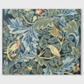 William Morris Birds en Acanthus Cadeaupapier (Vlak)
