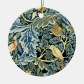 William Morris Birds en Acanthus Keramisch Ornament (Voorkant)
