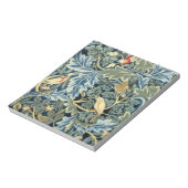 William Morris Birds en Acanthus Notitieblok (Linkerzijde)