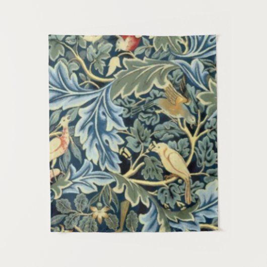 William Morris Birds en Acanthus Wandkleed (Voorkant)