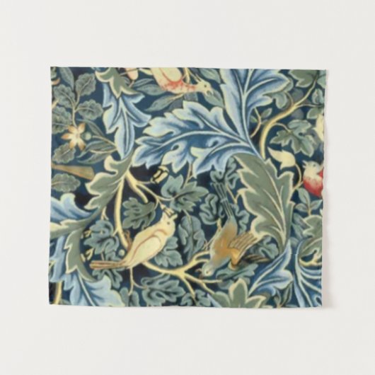 William Morris Birds en Acanthus Wandkleed (Voorkant (horizontaal))