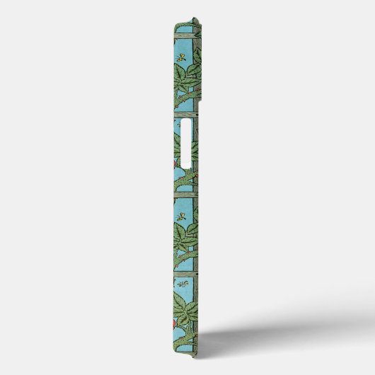 William Morris Birds en Flowers Case-Mate iPhone Case (Achterkant / Rechts)