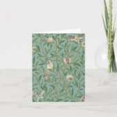 William Morris, Birds en Pommegrenates - Green Kaart (Voorkant)