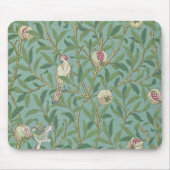 William Morris, Birds en Pommegrenates - Green Muismat (Voorkant)