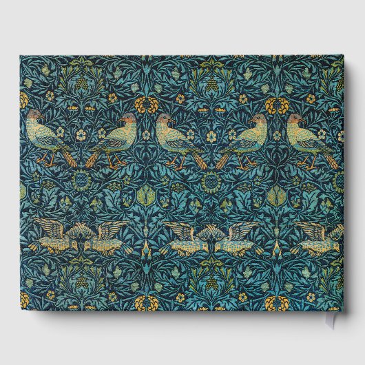 William Morris Birds & Floral Pattern Gastenboek (Achterkant)