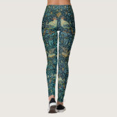 William Morris Birds & Floral Pattern Leggings (Achterkant)